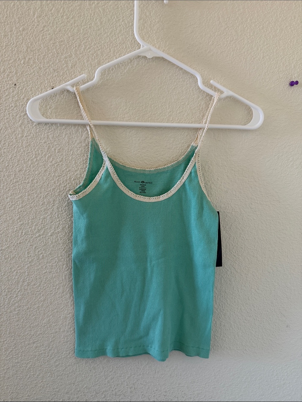 Brandy melville seafoam teal Skylar tank top